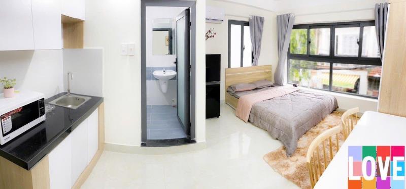Studio full cửa sổ siêu thoáng | full nội thất | giá 5tr2 - 3