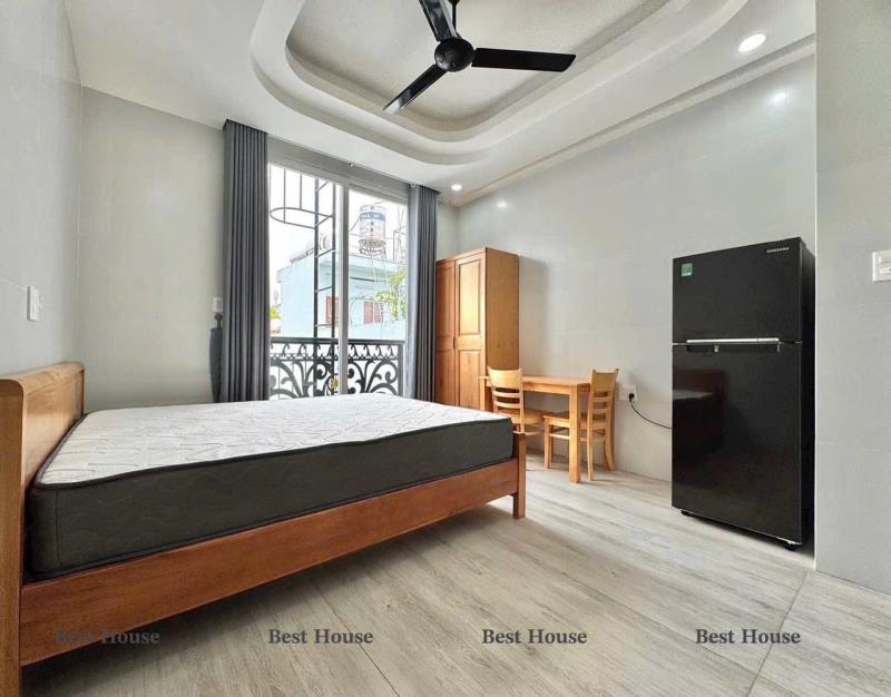 Cho thuê căn hộ studio ngay chợ phạm văn bạch, 25m2 full nội thất - 3