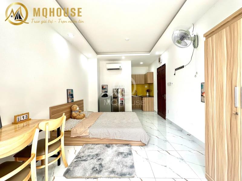 Studio bancol siêu thoáng và bagia | full nội thất | giá 5tr5 - 4