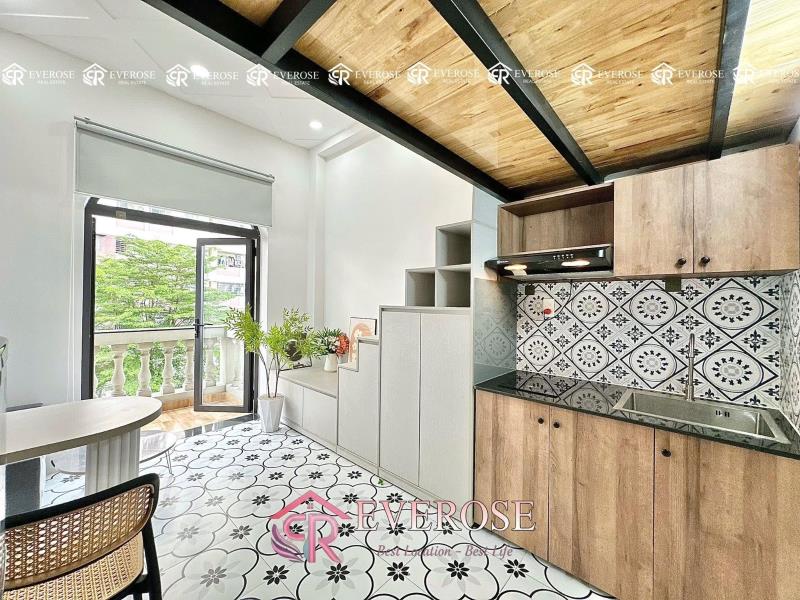 Cho thuê căn hộ duplex 35m2, nội thất cao cấp, gần emart phan huy ích 