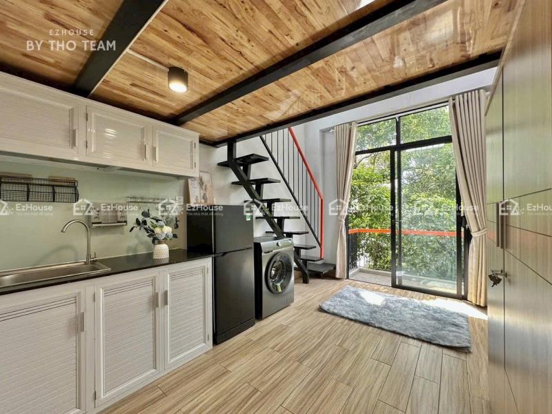 Duplex ban công 30m2 | máy giặt riêng | ngay etown cộng hoà