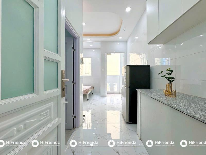 Studio full nội thất - máy giặt riêng | đh văn hiến - đh hồng bàng | giá 4tr3  - 4