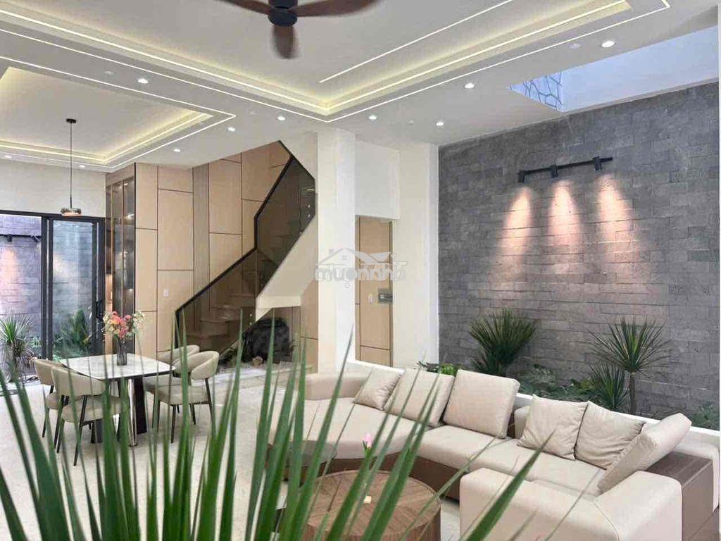 Nhà mới 4 tấm lô tư ngang 6m sát quận tân phú hạ 300tr - 2
