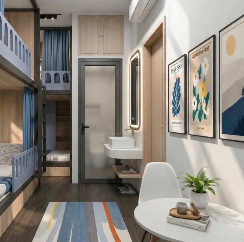 🏠 Ký túc xá mới 100% – bóc seal gần đh mở  & đh tài nguyên môi trường nhà bè , tphcm - 4