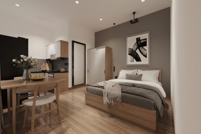 Cho thuê căn hộ studio bạch đằng, bình thạnh – nhà mới, máy giặt riêng  - 2