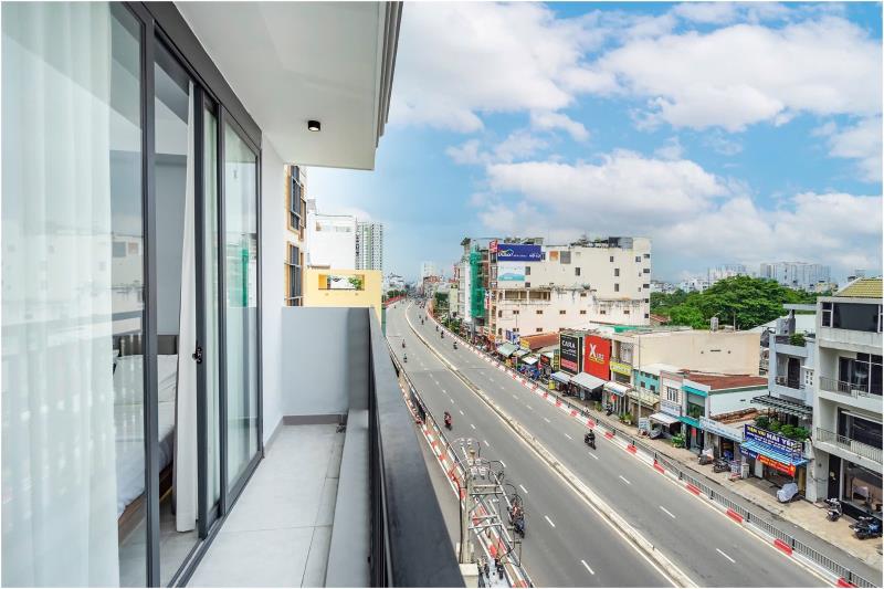 🌸 Cho thuê căn hộ dạng 1pn - mới 100% - full nội thất, ban công - bình quới 🌸 - 3