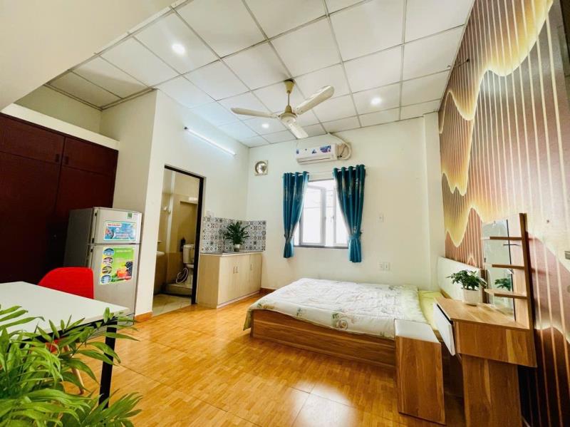 Full nội thất cửa sổ lớn siêu rộng gần đại học  giao thông vận tải, hồng bàng, kinh tế - tàu chính,… - 3