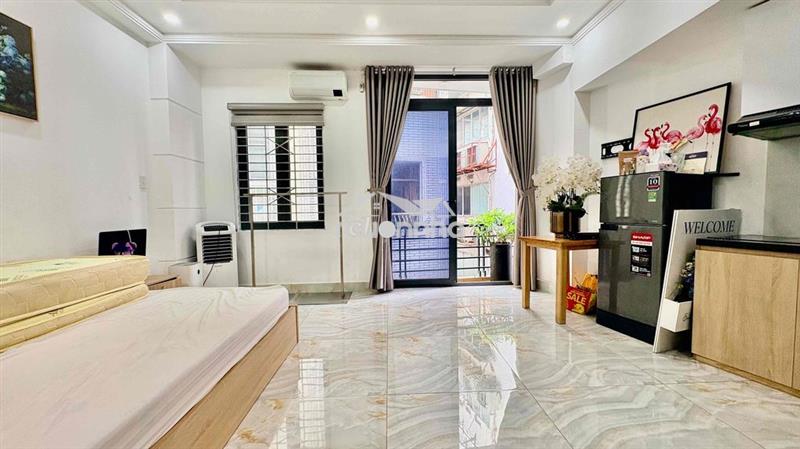 Cho thuê studio ban công cao cấp ngay nguyễn trãi, bến thành, q1.