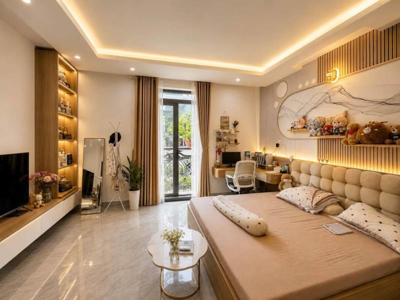 Chỉ 6.x có nhà mới 5 tầng - 220m ngang4.6 hxh thông giáp tân phú - 4