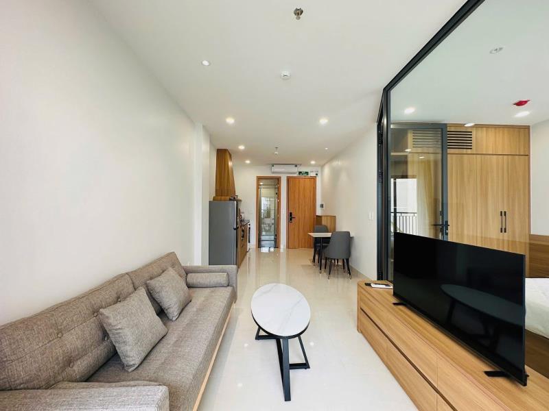 Cho thuê căn hộ 1pn ban công 40m2 ngay công viên lê văn tám - vòng xoay điện biên phủ - gem center - trường đại học mở tphcm - 2