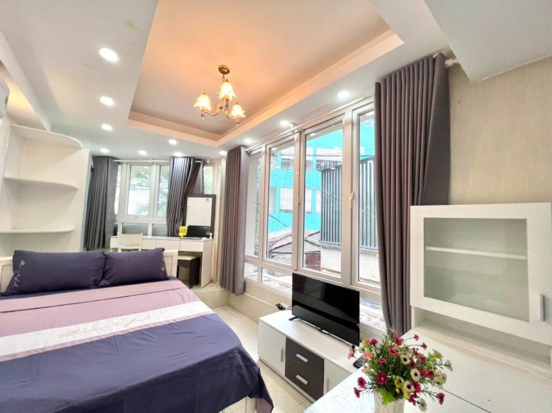 Căn hộ 30m2 máy giặt riêng giá hấp dẫn ngay coopmart nhiêu lộc, ngã 4 trần quang diệu