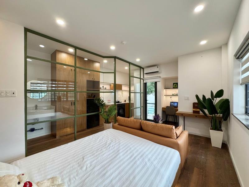 Căn hộ studio cực đẹp  cửa sổ máy giặt riêng  50m2  mega market an phú thảo điền bình thạnh