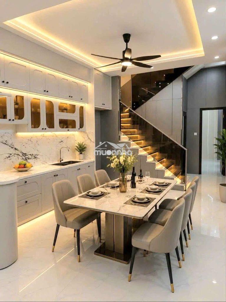 Bán nhà mới  2 tầng phú thuận, quận 7, full nội thất, 3pn, 5.95 tỷ - Ảnh 2