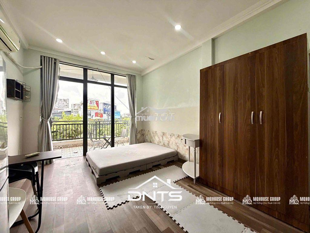 Căn hộ studio 35m2 balcony view bờ kè gần cầu kiệu, chợ tân định - Ảnh 2