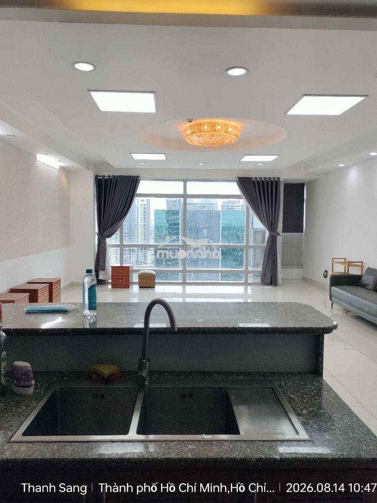 Căn hộ 150m2 full nội thất 3 phòng tầng 25 victory tower tân trào  - 2
