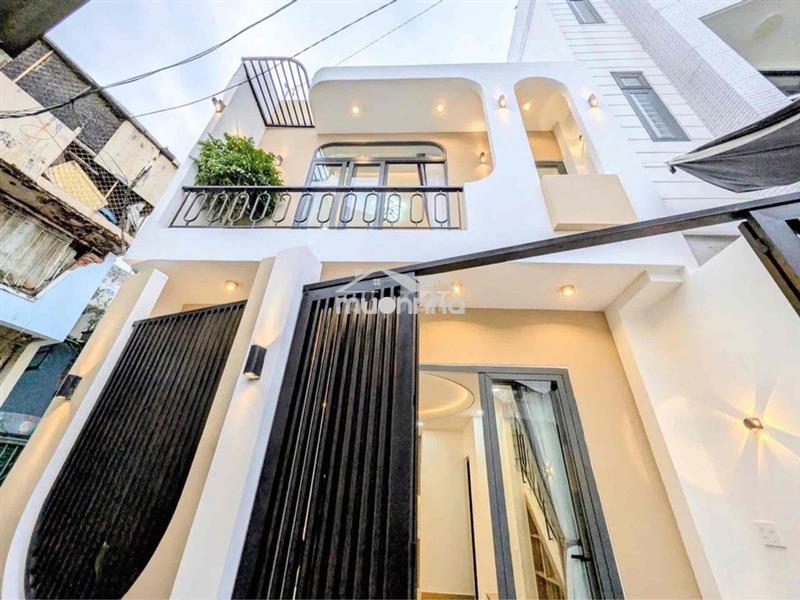 Nhà mới  45m2 - sát hẻm xe hơi thông nguyễn văn đậu,bình thạnh