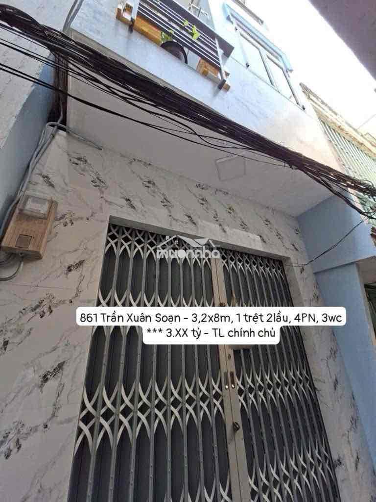(Kẹt bank) nhà 4pn - 3 tầng  gần khu him lam q7