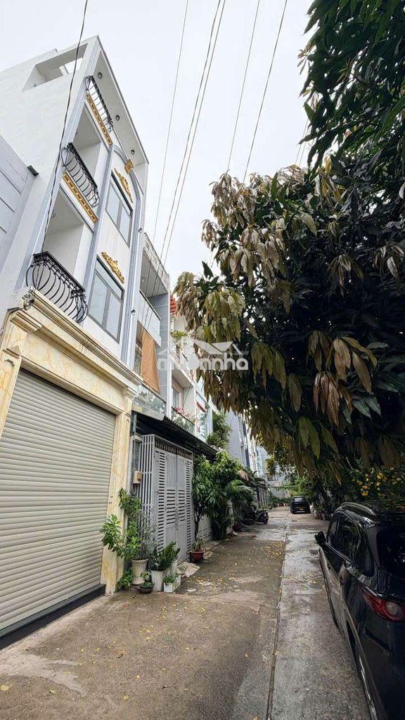 5 tỷ 5, 4 tầng, 4 p.ngủ, hẻm ô tô, đường liên khu 4-5, nhà mới ở ngay - 2