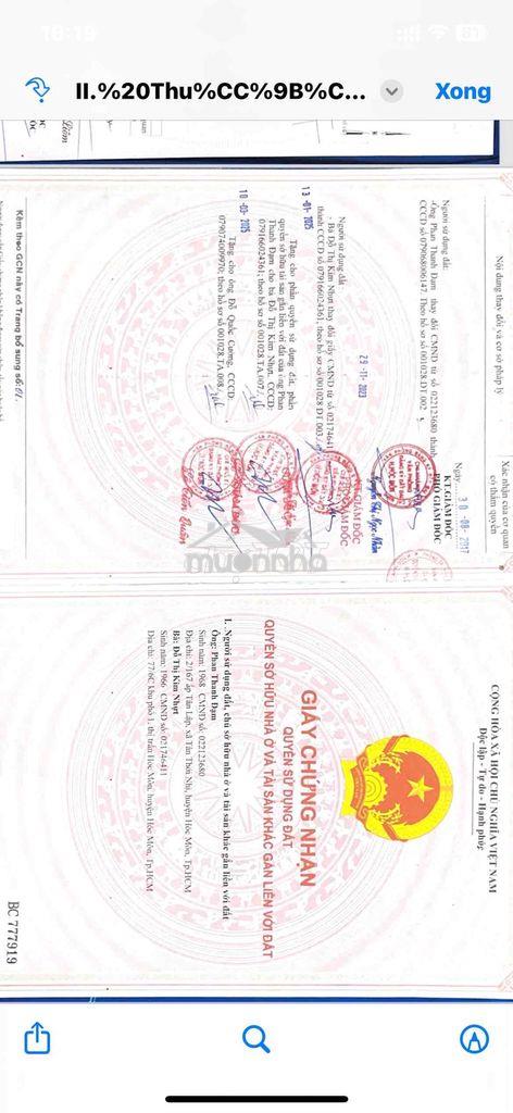 Chính chủ bán nhà thị trấn hóc môn – gần bệnh viện đa khoa hóc môn - 3