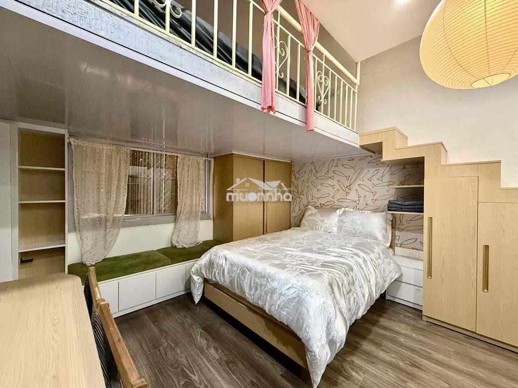 Chung cư cũ nguyễn thái bình - 1 gác 1 giường thang máy full nội thất - Ảnh 3