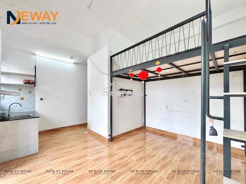Cho thuê phòng gác ban công nội thất gần đại học văn hiến - tân bình