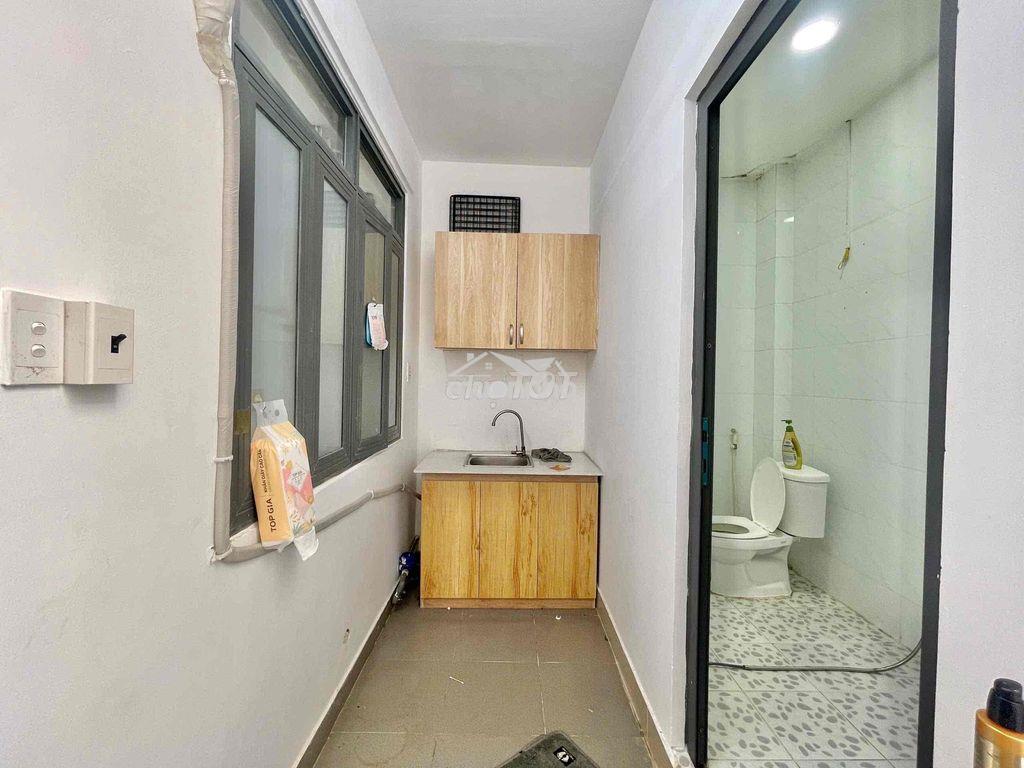 Căn hộ 2pn 1pk rộng 45m2 ngay chợ hạnh thông tây - 4