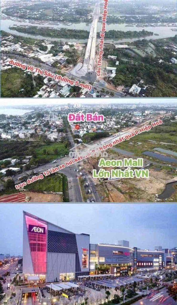 Chính chủ cần bán gấp 2 lô đất cù lao phố hiệp hoà sát aoen mall bh - 4