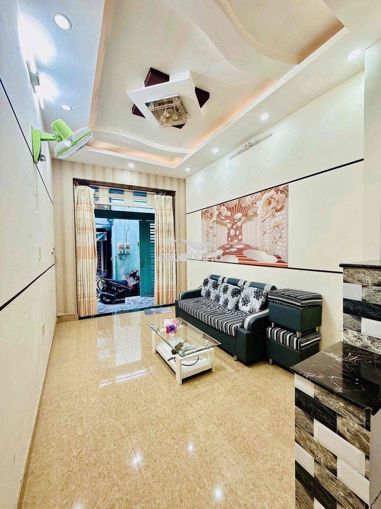 Cho thuê gấp nhà 3pn quận 4 mới 3 tấm đủ nội thất - 3