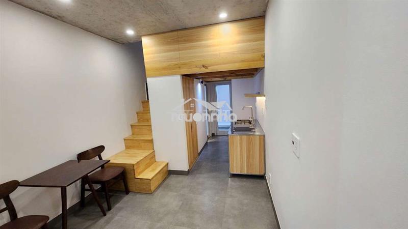 Căn hộ 1 trệt 1 lầu có sân sau máy giặt riêng ngay chợ bà chiểu