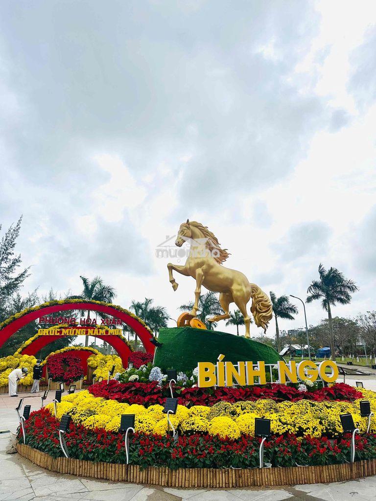 Bán 3 lô liền kề hoà phước - hoà xuân 130m2 đường chuẩn 5m thông -