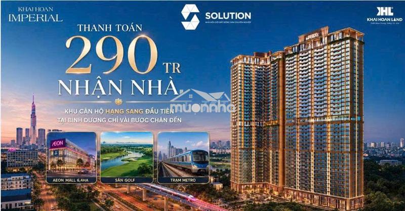 290tr sở hữu ngay căn suất vip sổ tp.hcm - view aeon mall - đại lộ bd