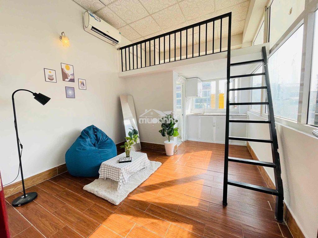 Duplex  full nội thất cửa sổ trời ở được 3- 4 người ngay đh hutech - 3