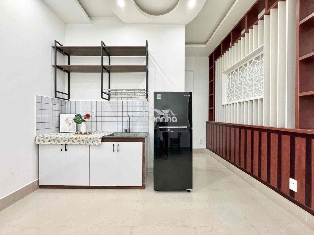 Căn hộ 1 phòng ngủ ban công - gần aeon , gò dầu - nhà mới nội thất new - Ảnh 4