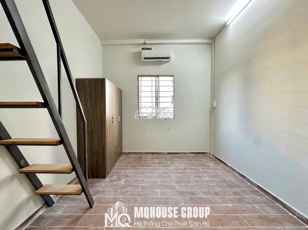 Mới 100%_gác cao_chỉ  4trx ngay vlu_nguyễn tất thành_25-30m2 phòng bự - 4