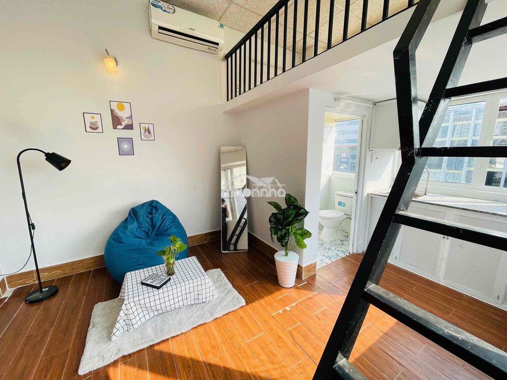 Duplex  full nội thất cửa sổ trời ở được 3- 4 người ngay đh hutech - 4