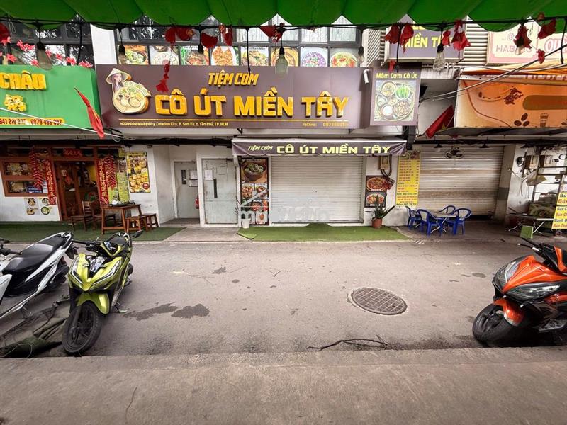 Cho thuê shophouse  cc celadon city,  aeon tân phú, 130m²,  18 triệu