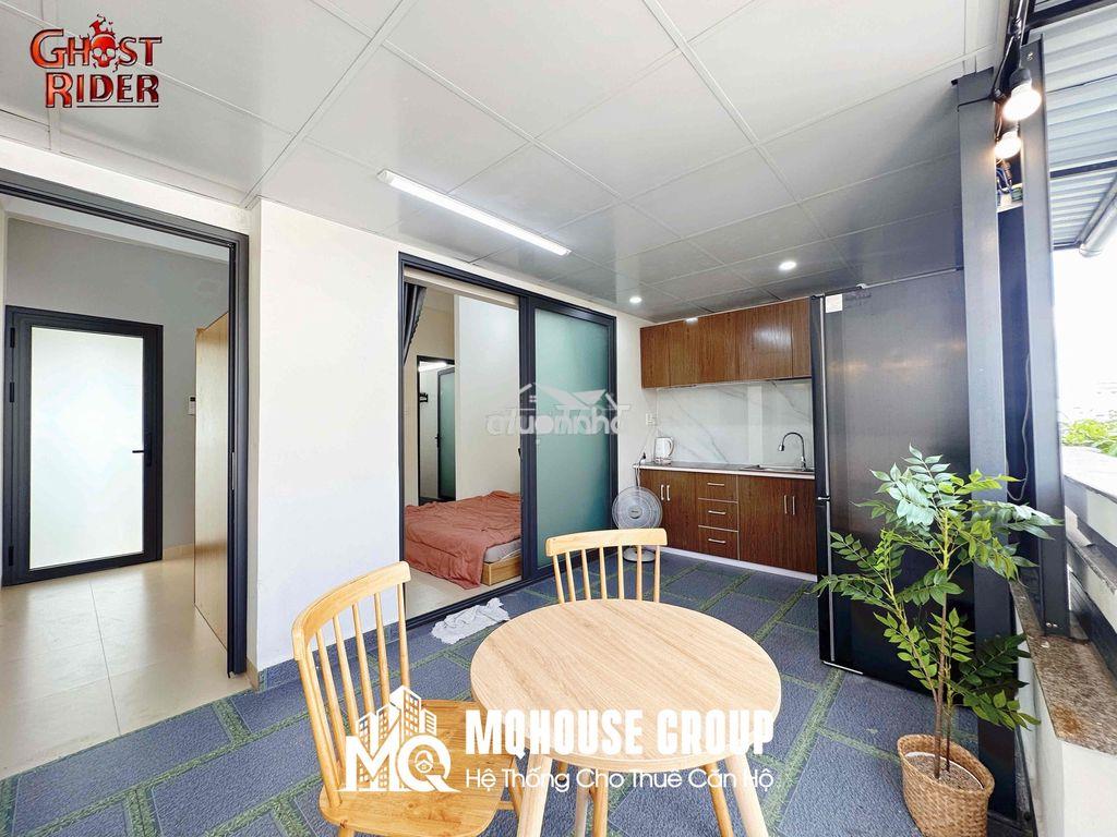 New 100% - penthouse 1pn balcony, giặt riêng - chợ bà chiểu, bờ kè ts - Ảnh 3