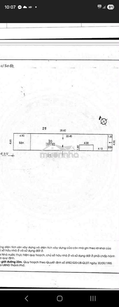 Nhà bán mt hoàng hoa thám , bảy hiền - 3