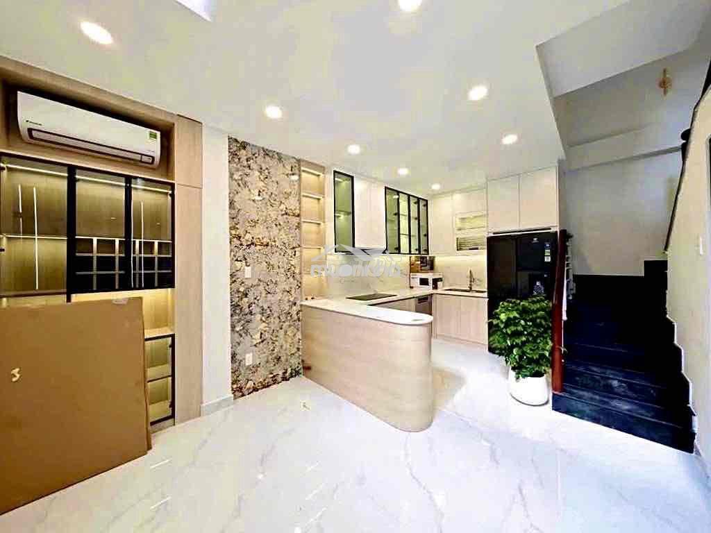 Nhà mới hẻm 4m, nở hậu - nguyễn đình chiểu - 3.5/5x7.5 (33/35m2), 5tần - Ảnh 3