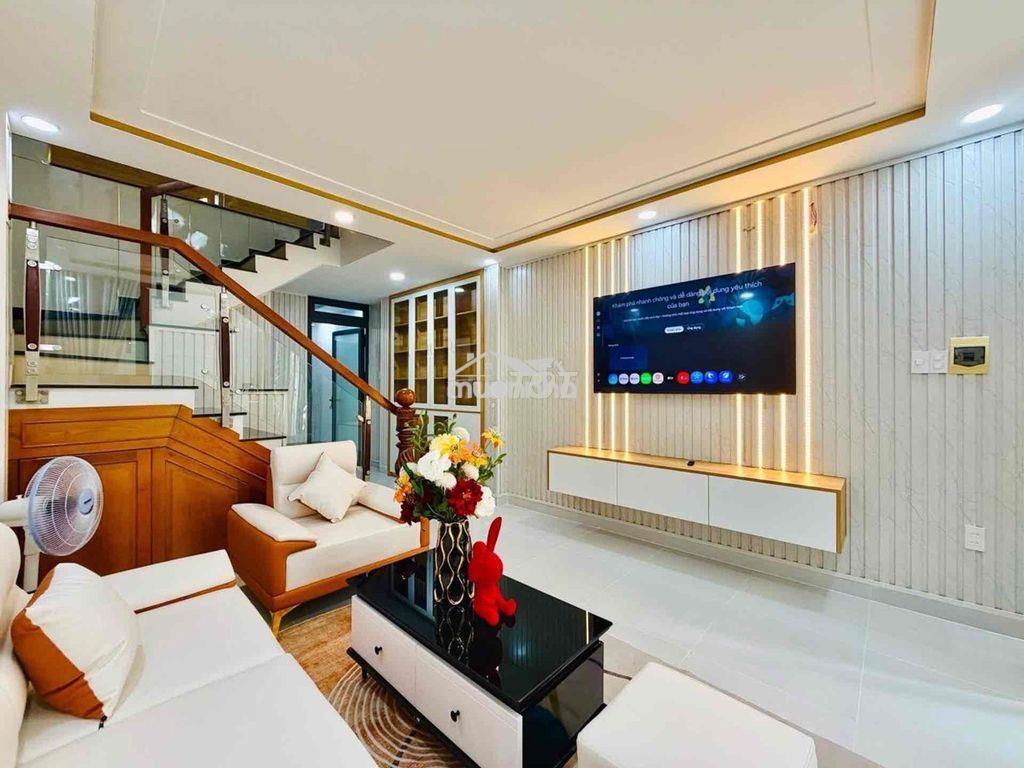 ✅Nhà lê đức thọ(4*13m)-5t-5pn-1p thờ-1p giải trí-3wc-ngủ dưới trệt-xe - 4