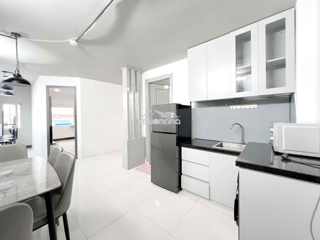 Căn hộ 1pn , 1pk 40m2  - full nt , view chill , gần sân bay - Ảnh 3