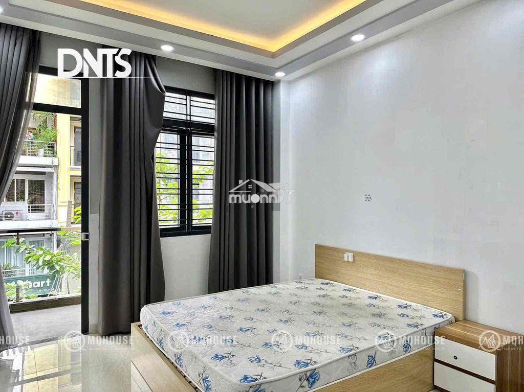 Studio ban công 40m mặt tiền trần quang khải tân định quận 1 thang máy - Ảnh 3