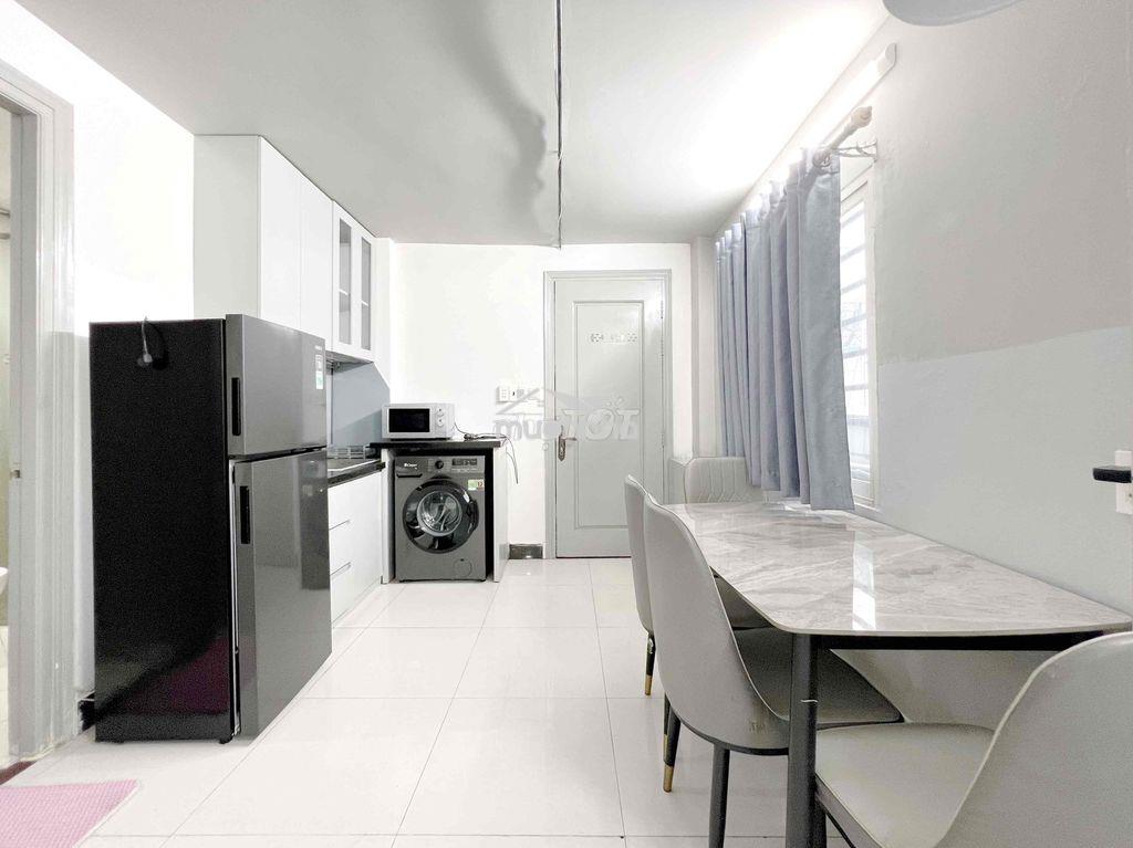 Căn hộ 1pn , 1pk 40m2  - full nt , view chill , gần sân bay - Ảnh 4