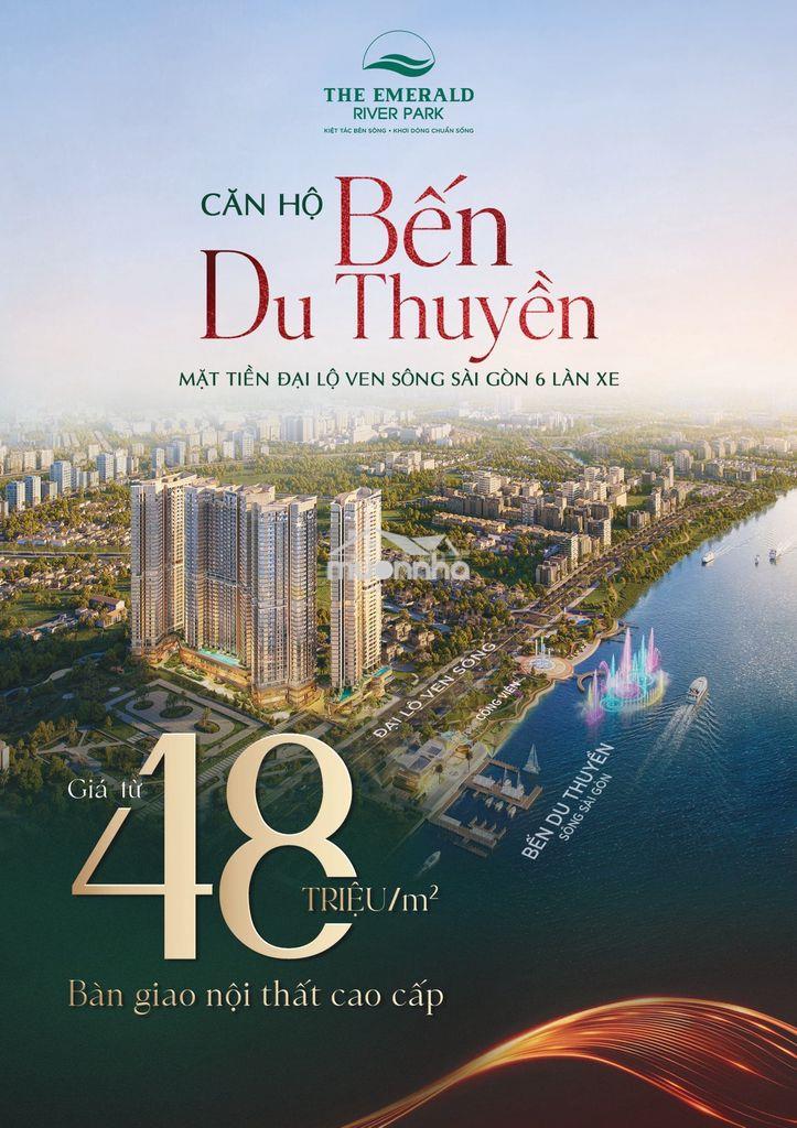 Căn hộ view sông the emerald river park
