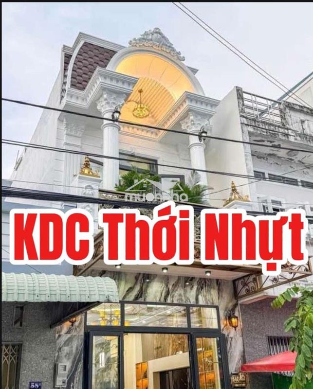 Nhà trệt lầu cao cấp - kdc thới nhựt