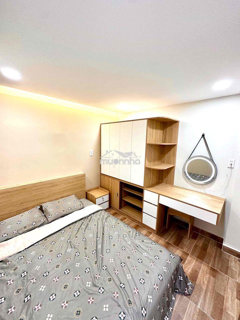 Nhà hẻm xe hơi ngủ trong nhà 3 pn nhà mới xây full nội thất - Ảnh 4