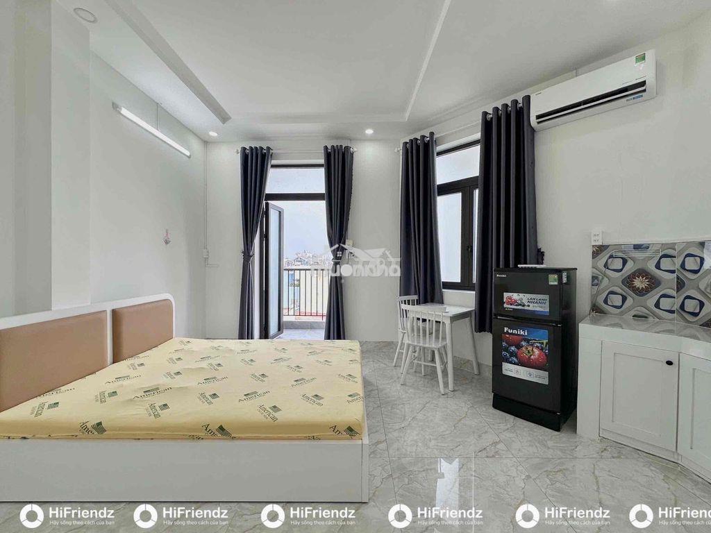 Studio ban công full nội thất ngay vòng xoay phú lâm đh mở - 2