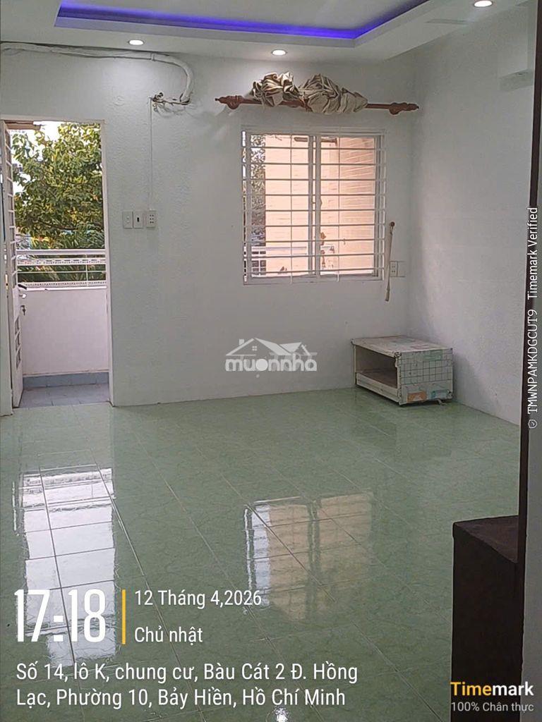 Thang bộ lầu 1-bàu cát 2 - 2pn có sổ hồng. - 2