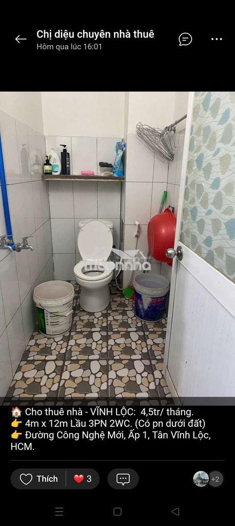 Nhà thuê 4_18. ấp 2 đường võ văn vân vĩnh lộc b bình chánh tphcm - 3
