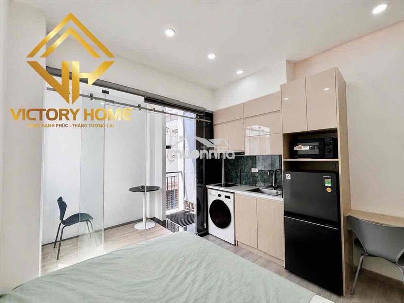 Studio ban công – full nội thất – có chỗ để ô tô | lê quang định, bình